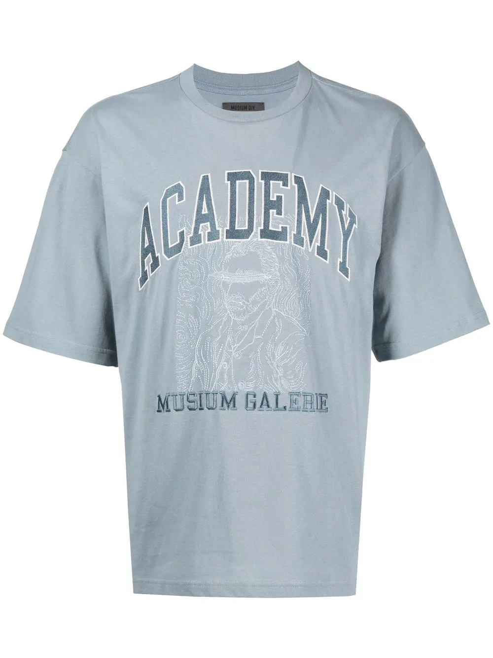 

Musium Div. playera estampada - Azul