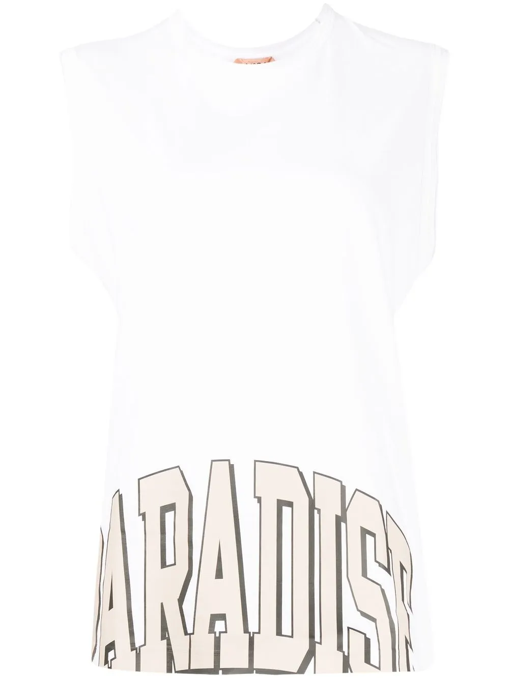 

Nº21 playera con estampado Paradise - Blanco