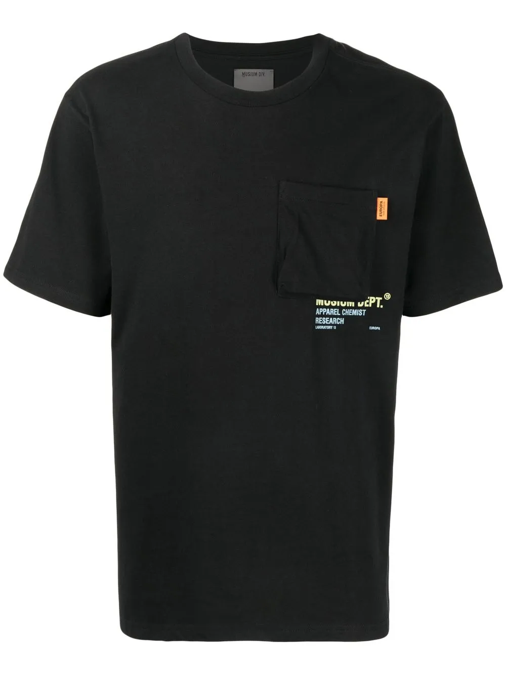 

Musium Div. logo-print short-sleeve T-shirt - Black