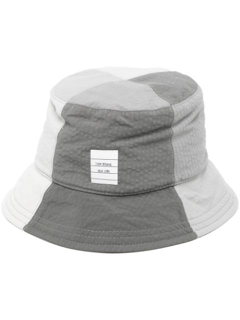 Thom Browne patchwork bucket hat