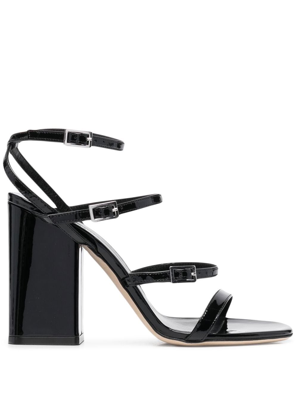 Paris Texas Maria 110mm Sandals In Black | ModeSens