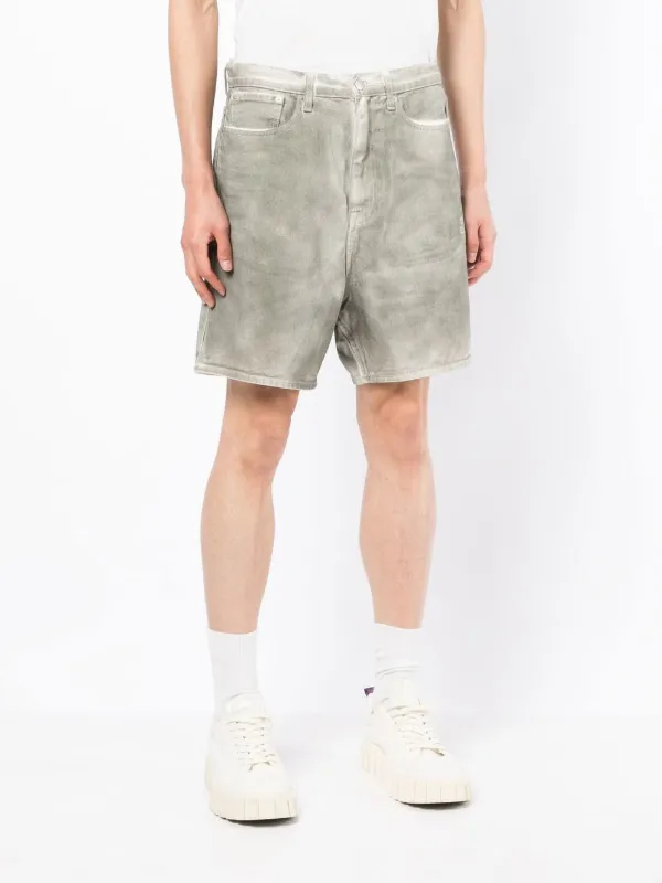 Izzue drop-crotch Denim Shorts - Farfetch