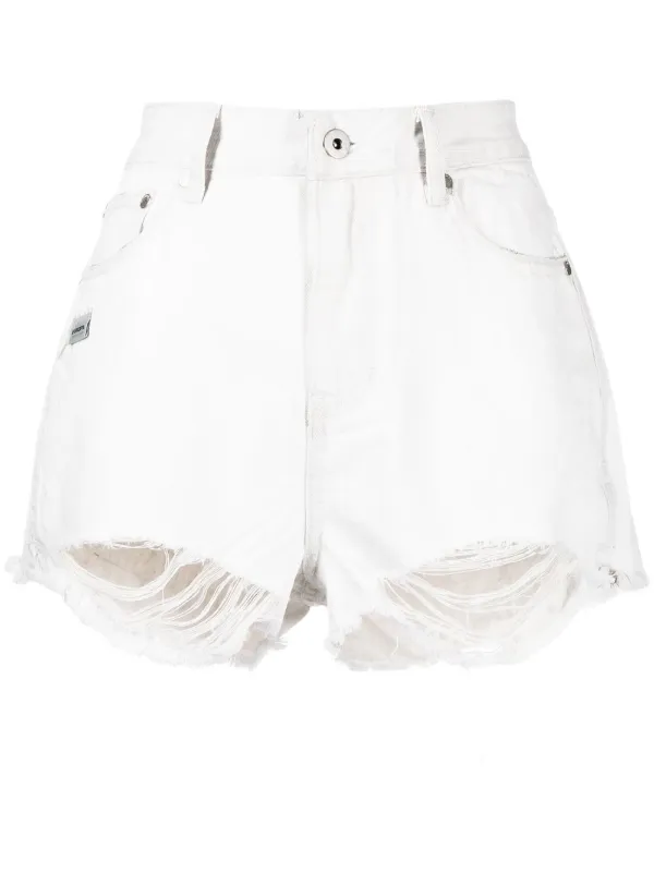 Musium Div. high-waisted Distressed 
