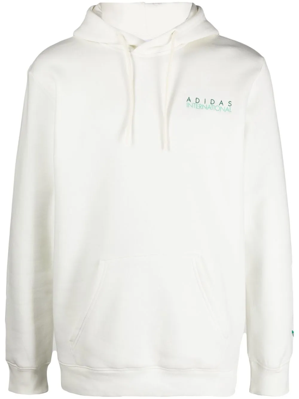 

adidas hoodie con estampado gráfico - Blanco