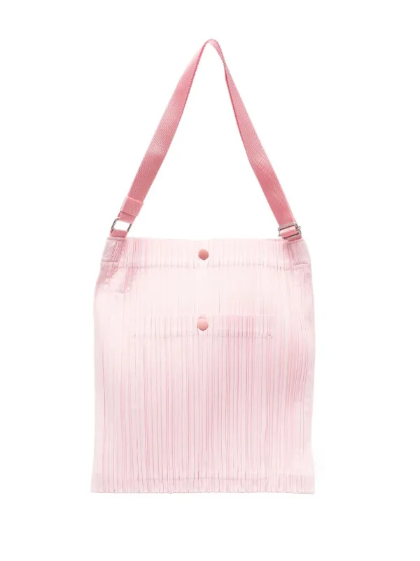 Pleats Please Issey Miyake Lightweight micro-pleated Tote Bag