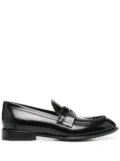 Alexander McQueen coin-embellished penny loafers - Black