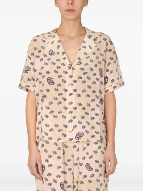 Être Cécile paisley short-sleeves shirt
