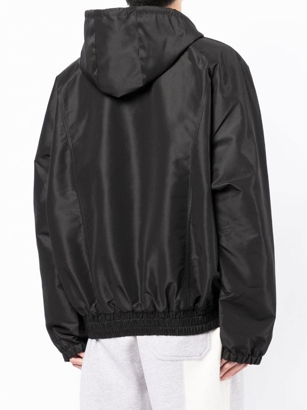 Heron Preston satin-finished Zipped Bomber Jacket - Farfetch