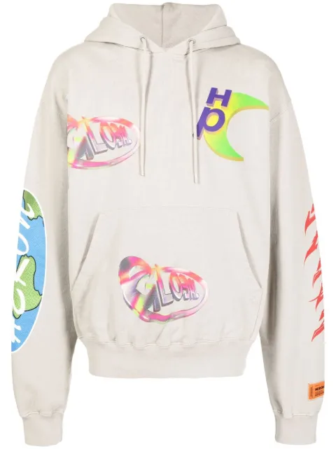 Heron Preston logo-print hoodie