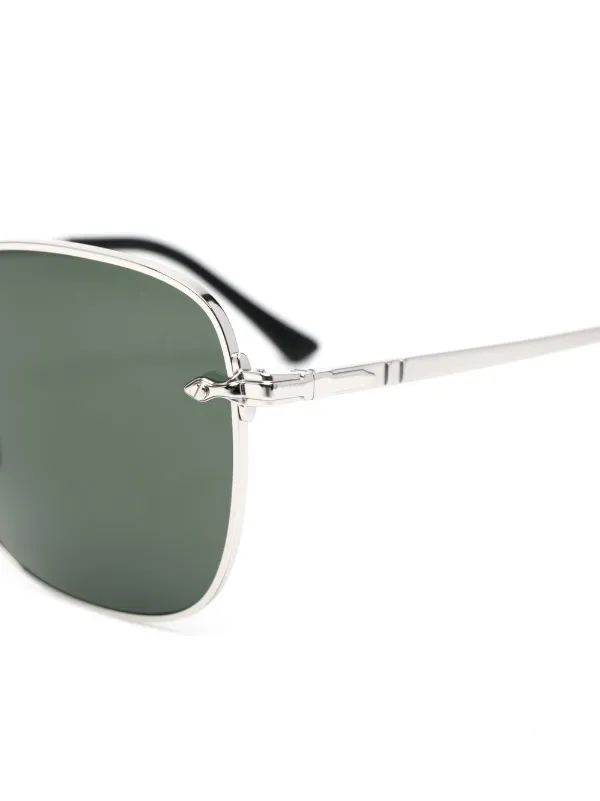 Persol スクエアフレーム サングラス | シルバートーン | FARFETCH JP