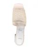 Suzanne Rae Reseau embroidered mesh sandals