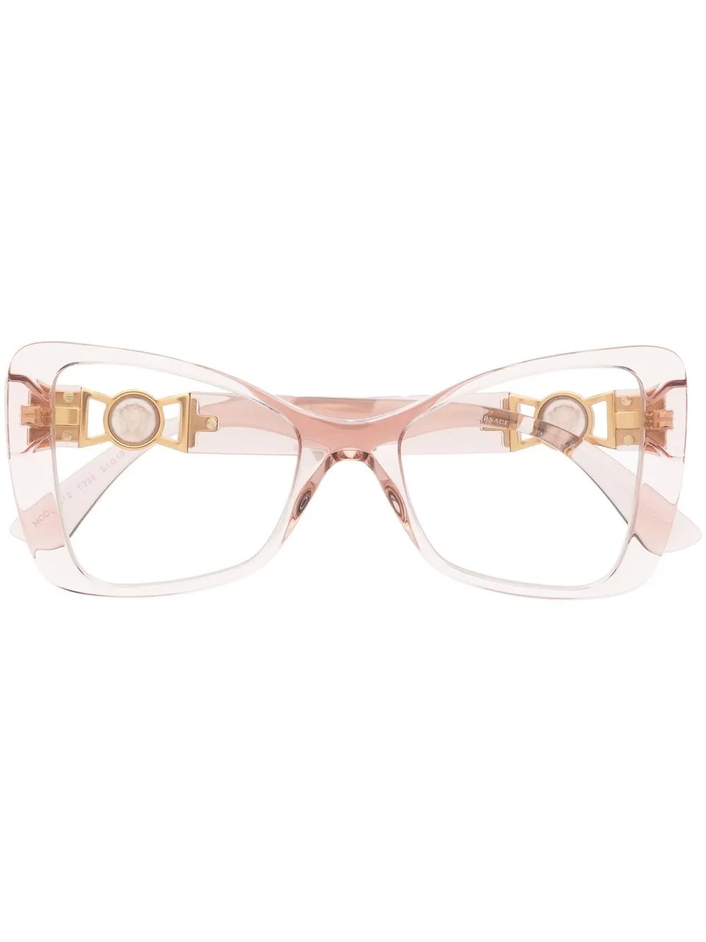 

Versace Eyewear Medusa cat-eye glass frames - Pink