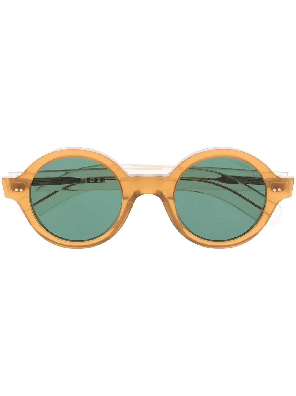 

Cutler & Gross 1396 round-frame sunglasses - Yellow