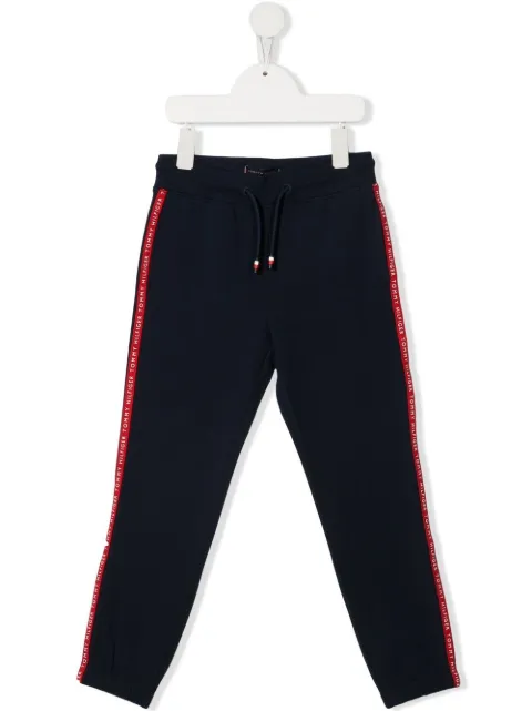 Tommy Hilfiger Junior بنطال رياضي بشريط شعار الماركة