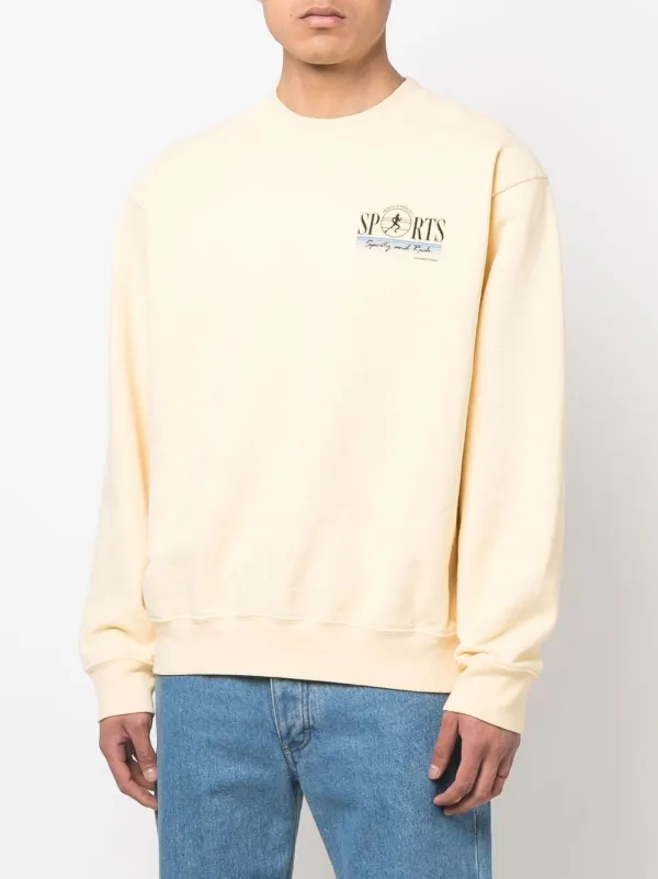 SPORTY & RICH ベニス クルーネック-