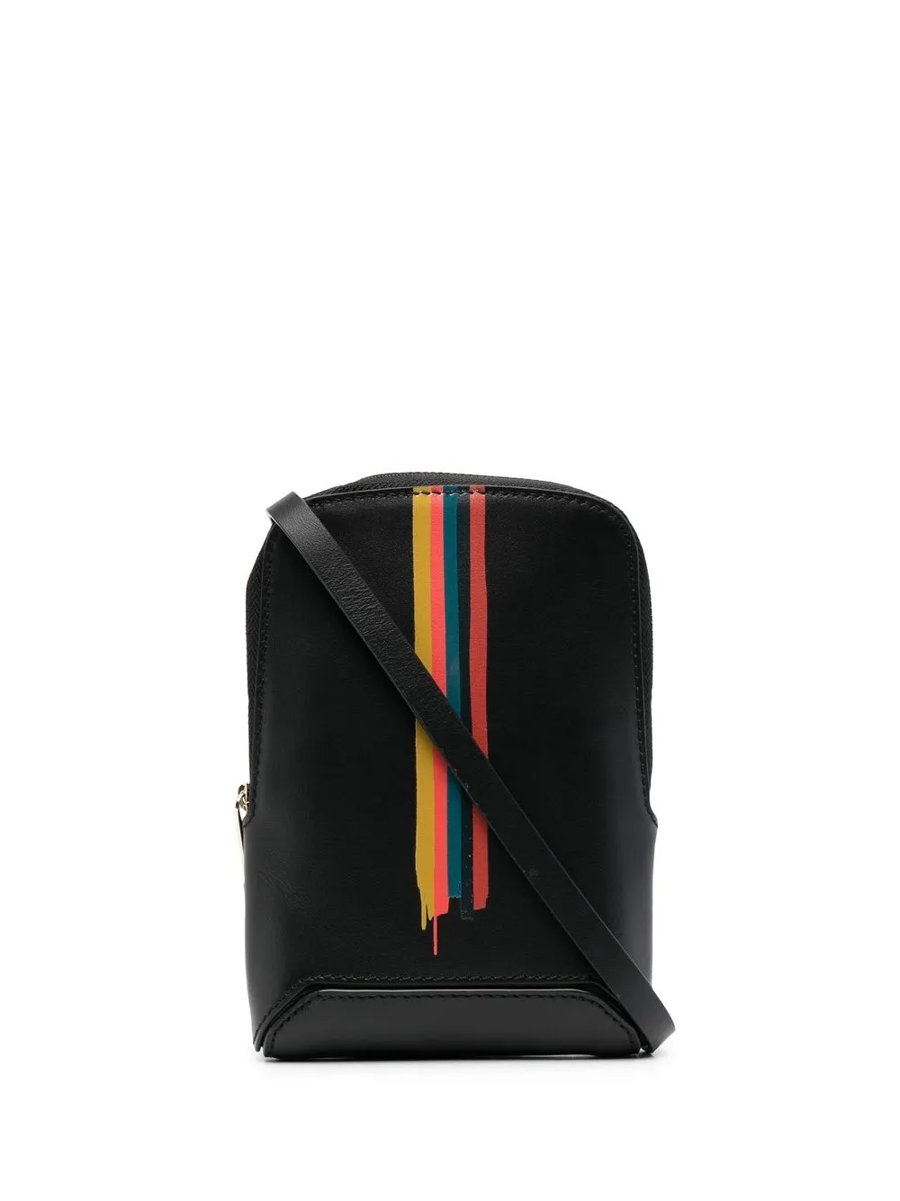 

Paul Smith bolsa crossbody para celular con franjas del logo - Negro