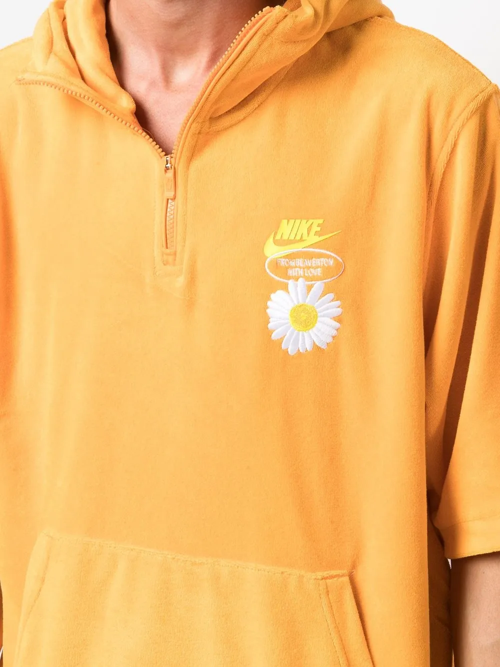 Nike Chest logoprint Hooded Jumper Farfetch