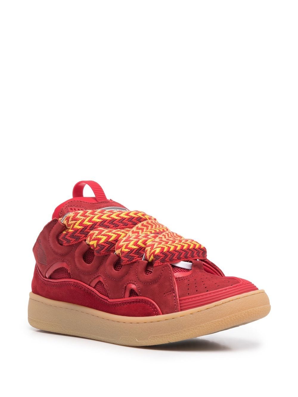 Lanvin Curb low-top sneakers - Rood