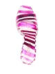 Paris Texas Anja zebra-pattern mules