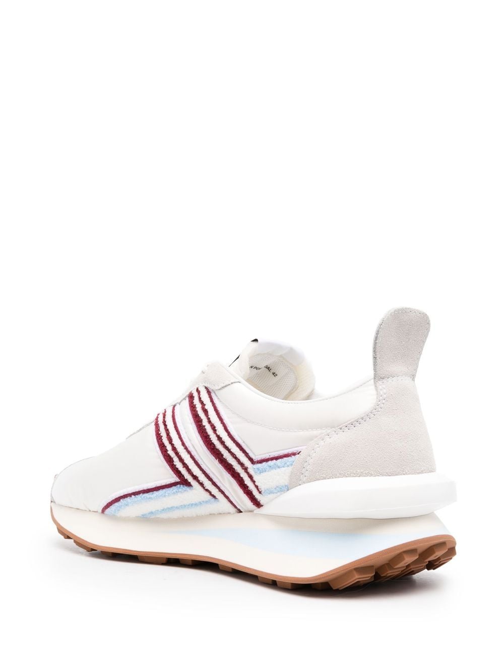 Shop Lanvin Bumpr Low-top Sneakers In White
