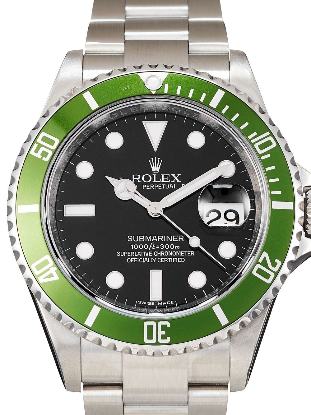 Rolex 2007 pre-owned Submariner Date horloge - Zwart