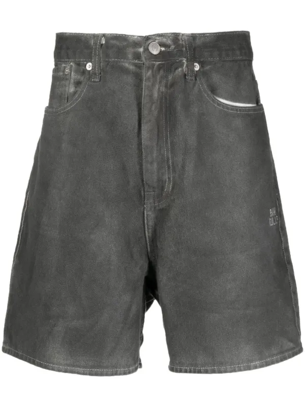 Izzue drop-crotch Denim Shorts - Farfetch