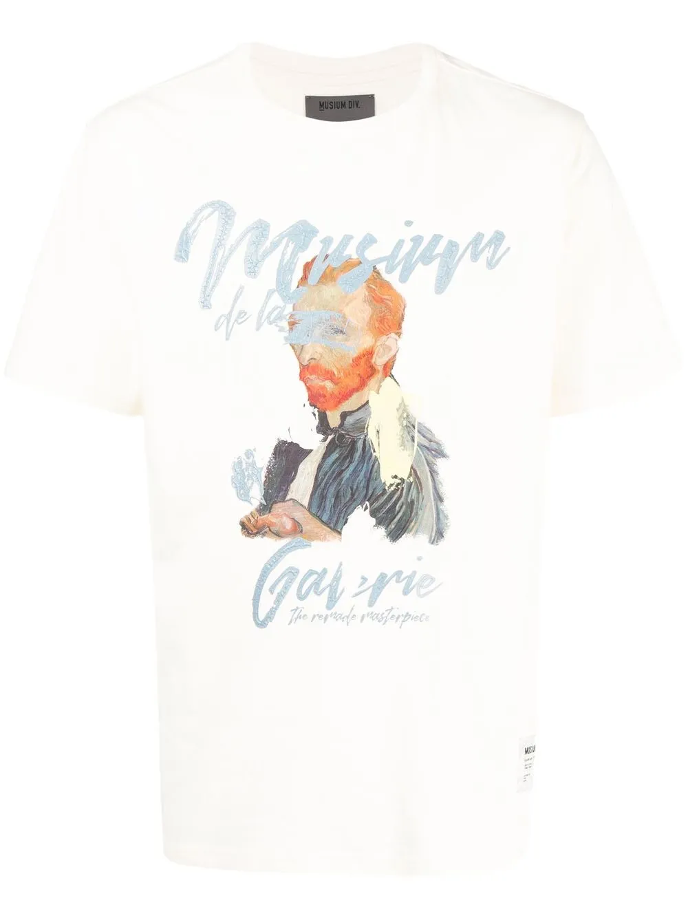 

Musium Div. playera con estampado van Gogh - Amarillo