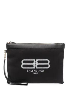 BALENCIAGA（バレンシアガ）メンズ クラッチバッグ - FARFETCH