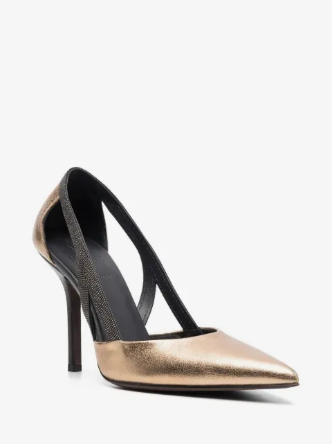 Brunello Cucinelli Scarpin com salto 110mm