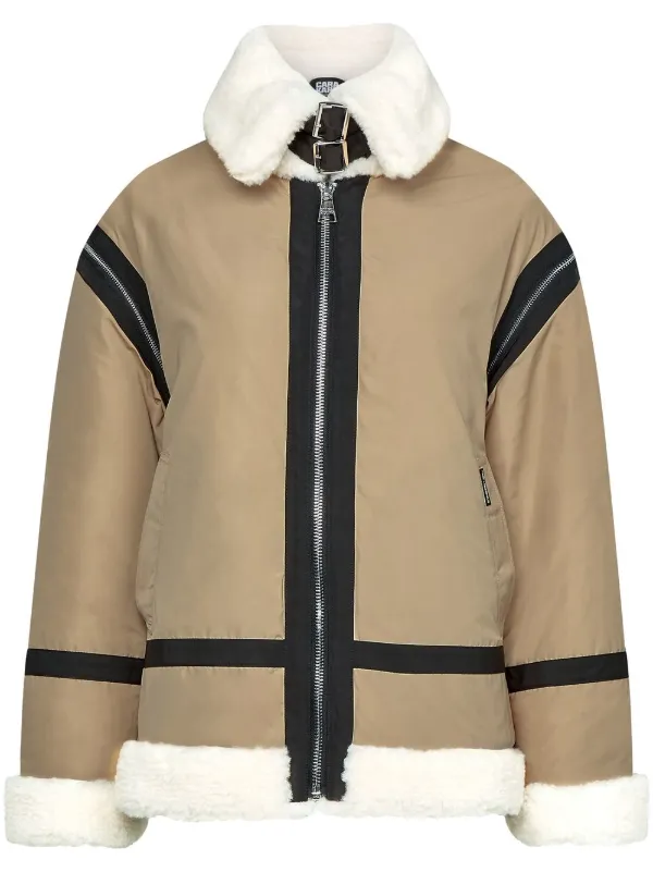 Karl lagerfeld shop faux fur jacket