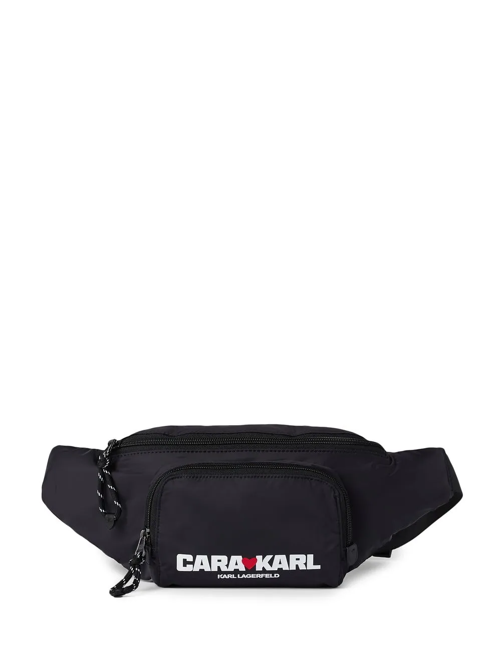 

Karl Lagerfeld x Cara Delevingne Packable belt bag - Black