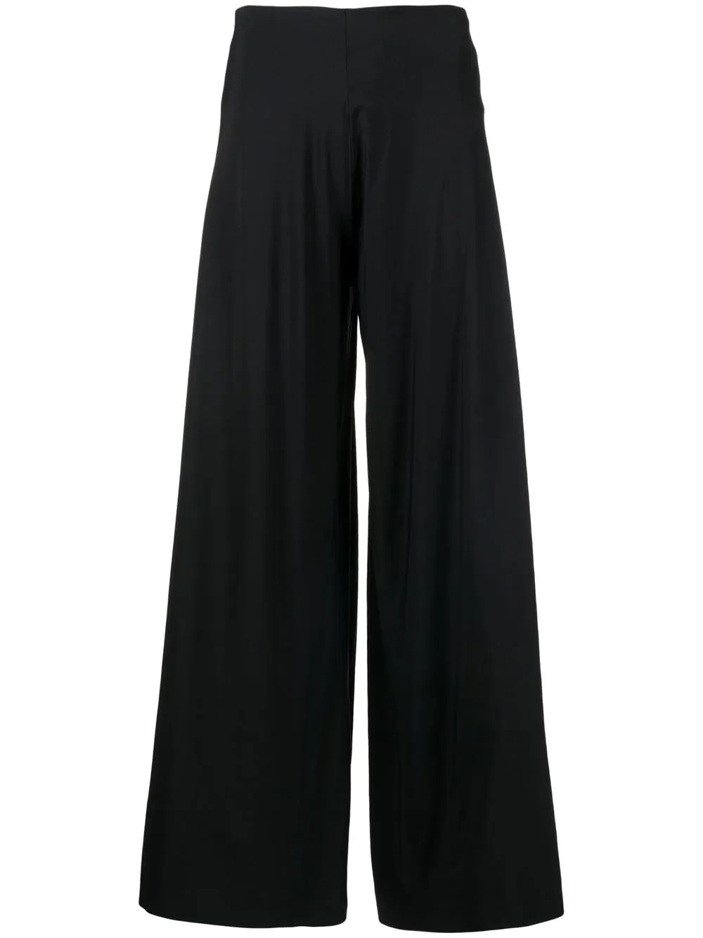 

Maygel Coronel wide-leg knot -detail trousers - Black