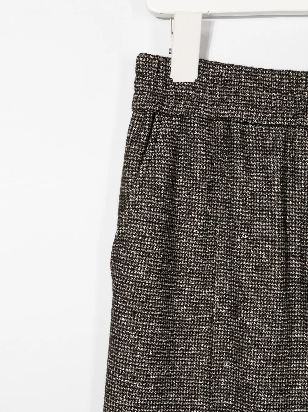  Brunello Cucinelli Kids Hose Mit Glitter Optik   Schwarz 