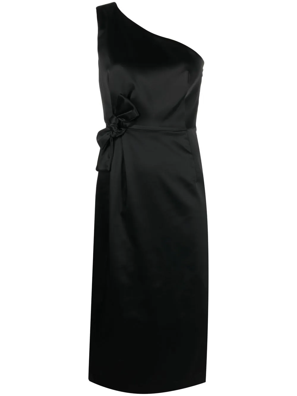 P.A.R.O.S.H. vestido con detalle de moño - Negro