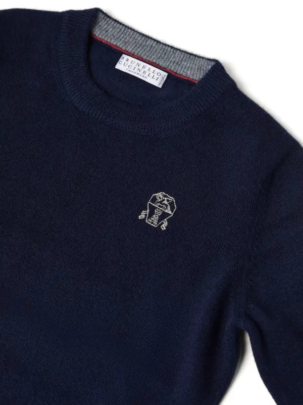 ブルゾン BRUNELLO CUCINELLI Logo embroidery lame sweatshirt Brunello cucinelli Logo embroidery lamé sweatshirt available