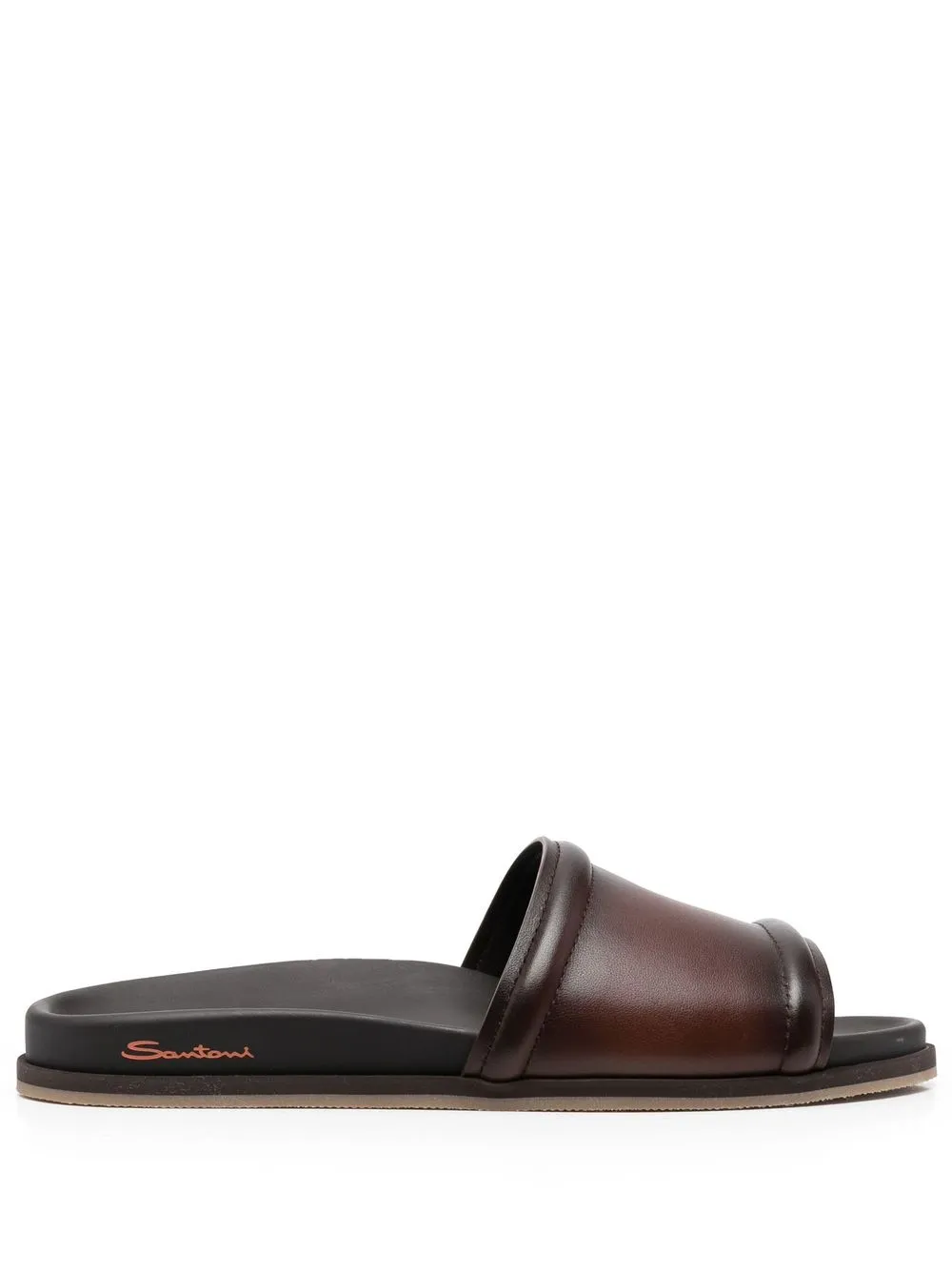 

Santoni flip flops Dodger - Marrón