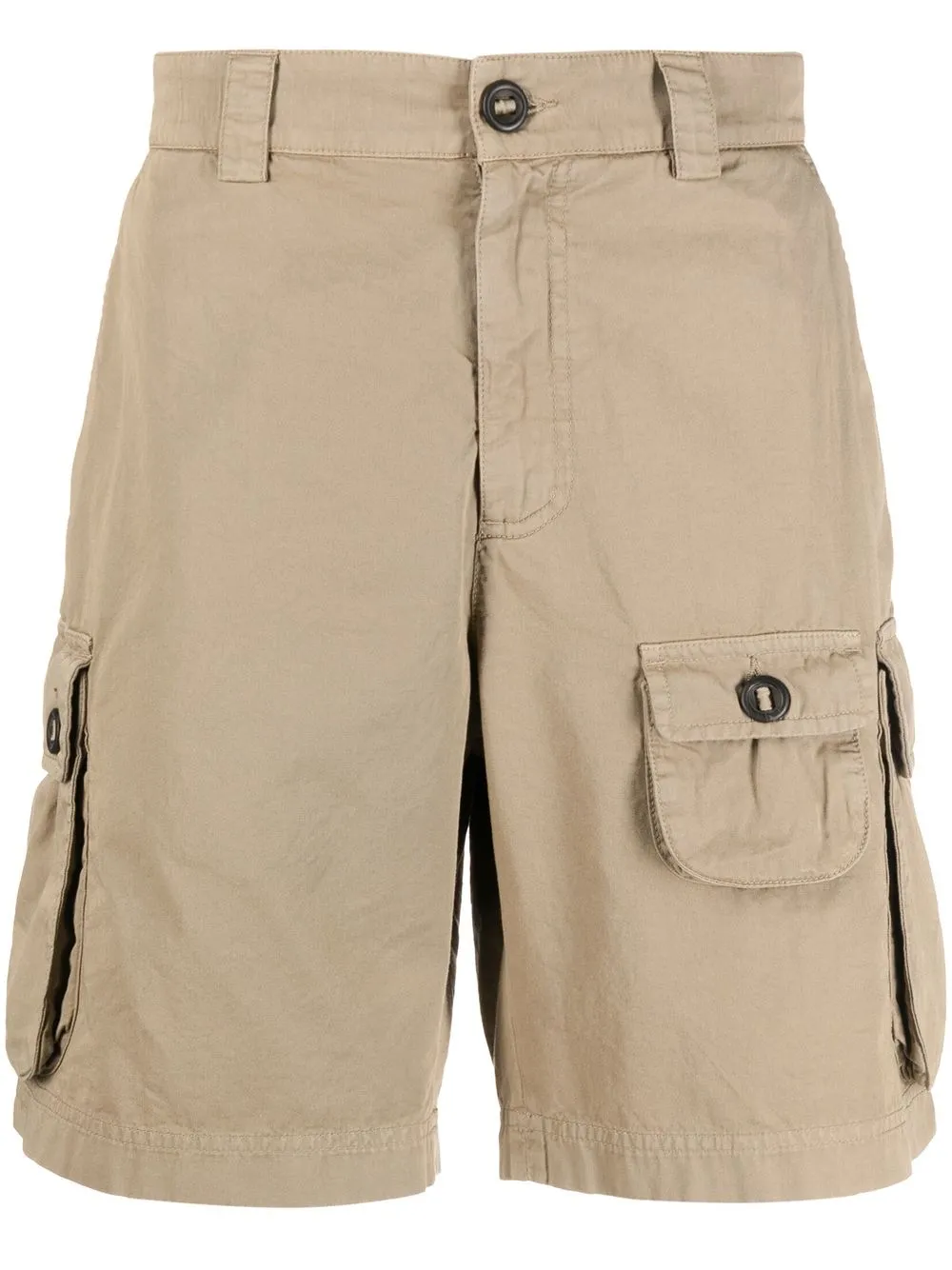 

Palm Angels shorts cargo con tiro alto - Neutro