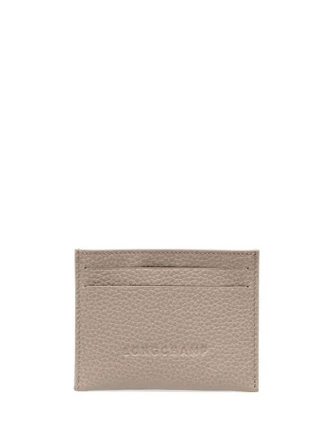 Longchamp Le Foulonné leather cardholder