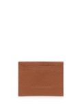 Longchamp Le Foulonné leather cardholder - Brown