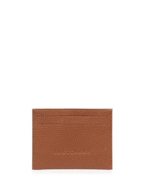 Longchamp porte-cartes Le Foulonné en cuir