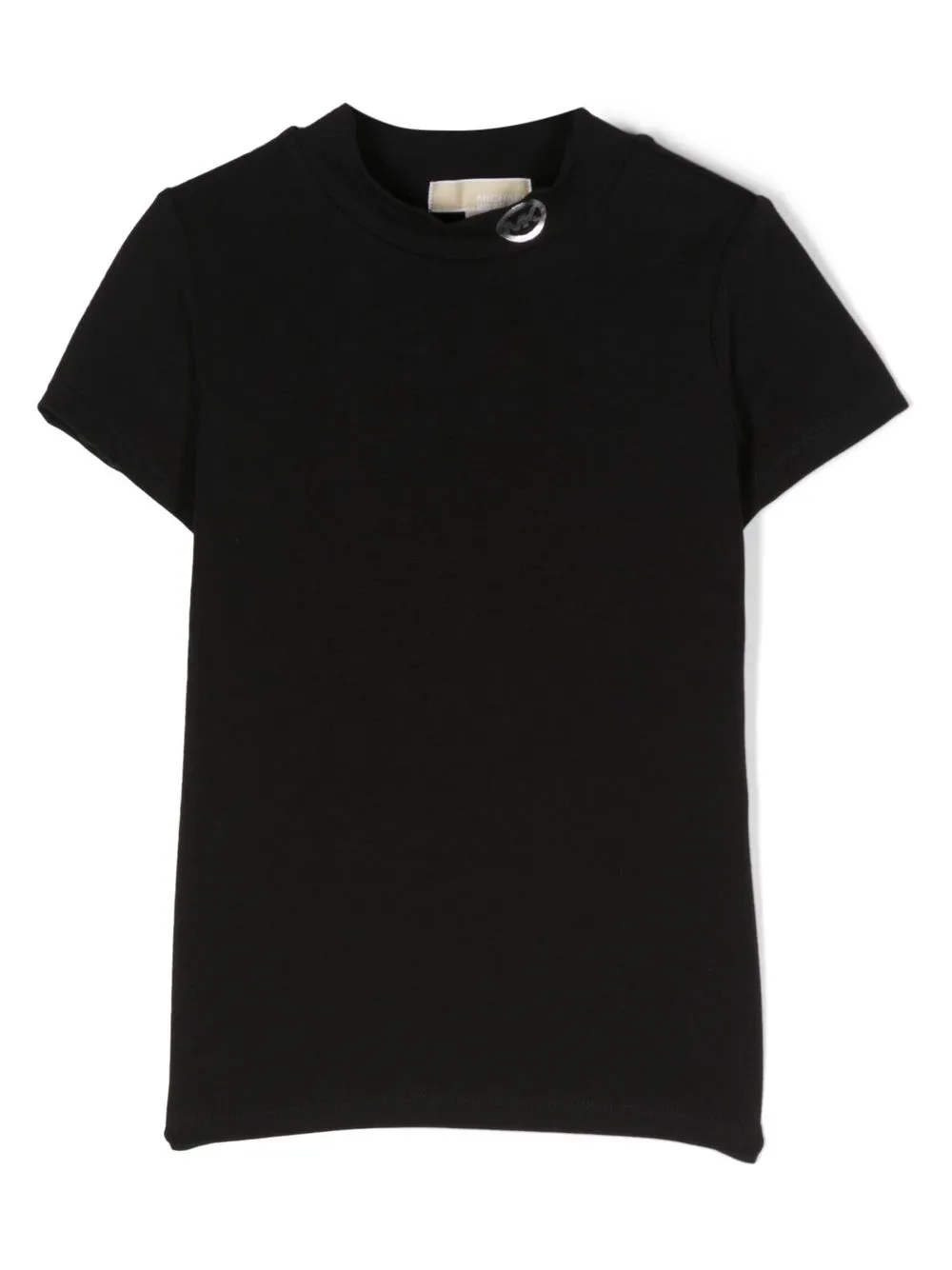 

Michael Kors Kids playera manga corta con cuello redondo - Negro