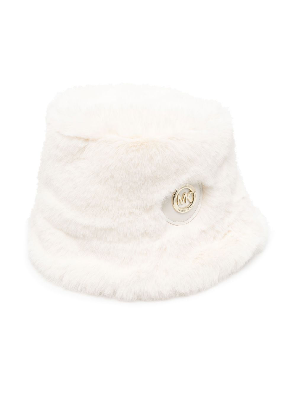 

Michael Kors Kids faux-fur bucket hat - Neutrals