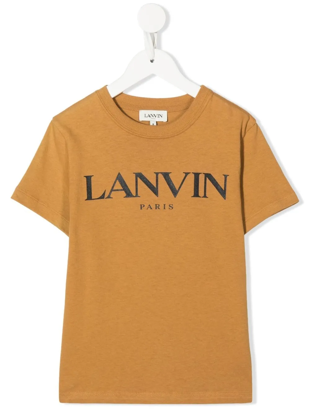 

Lanvin Enfant logo print T-shirt - Brown