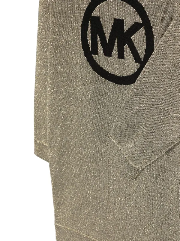 Michael Kors Girls Gold Logo Dress