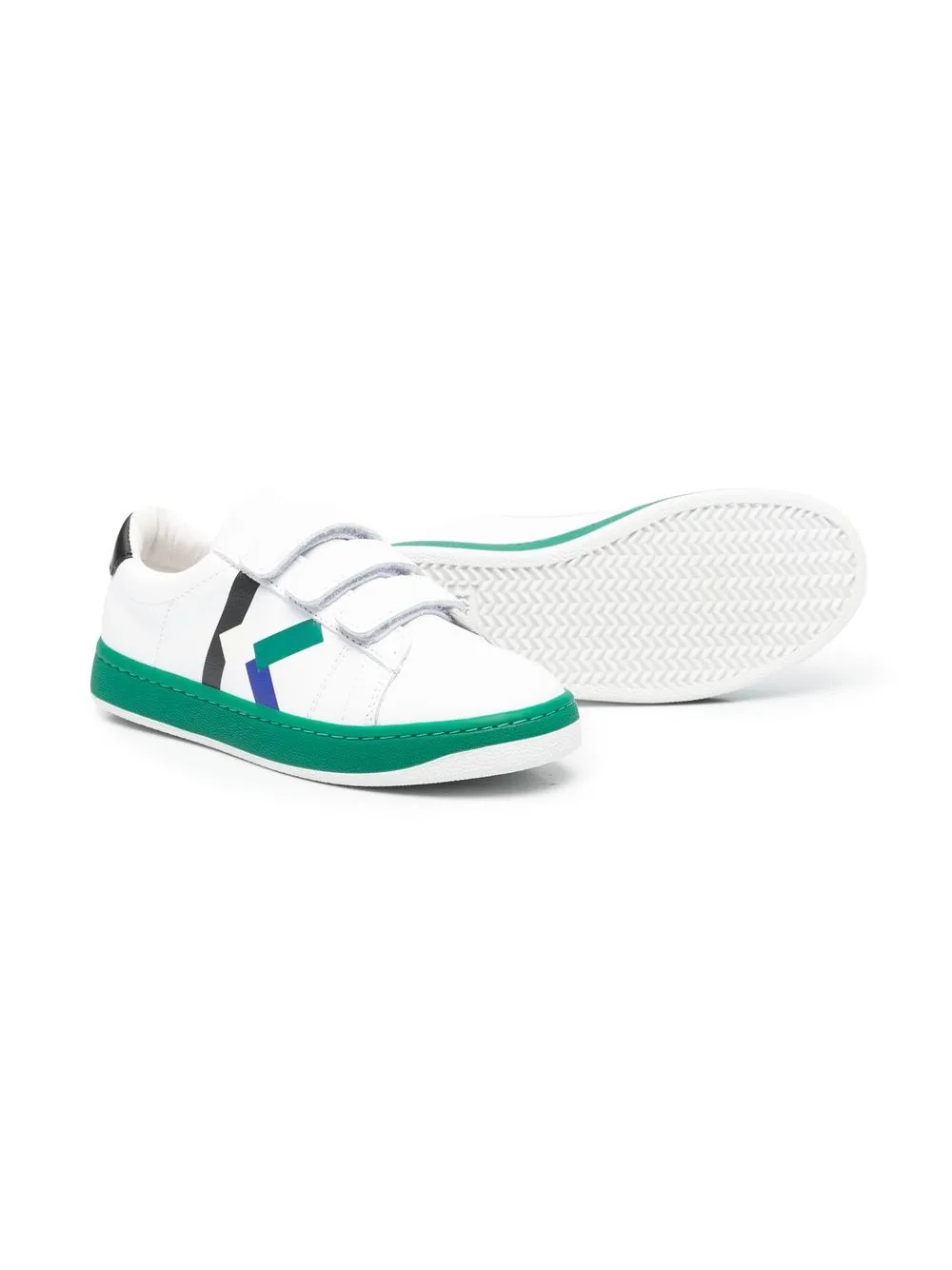 Kenzo Kids Sneakers met logoprint - Wit