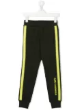 Karl Lagerfeld Kids logo-print track pants - Green