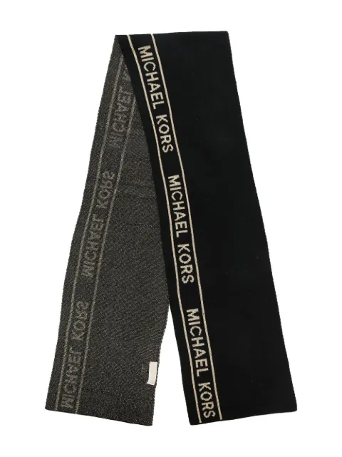 Michael Kors Kids logo-print knit scarf