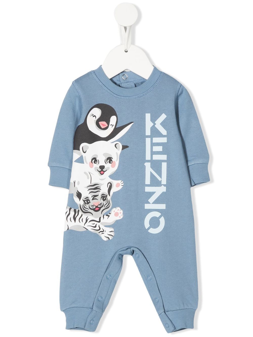 Image 1 of Kenzo Kids logo-print jersey pyjamas