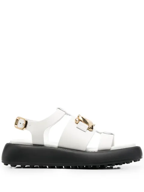 Tod's logo open-toe sandals