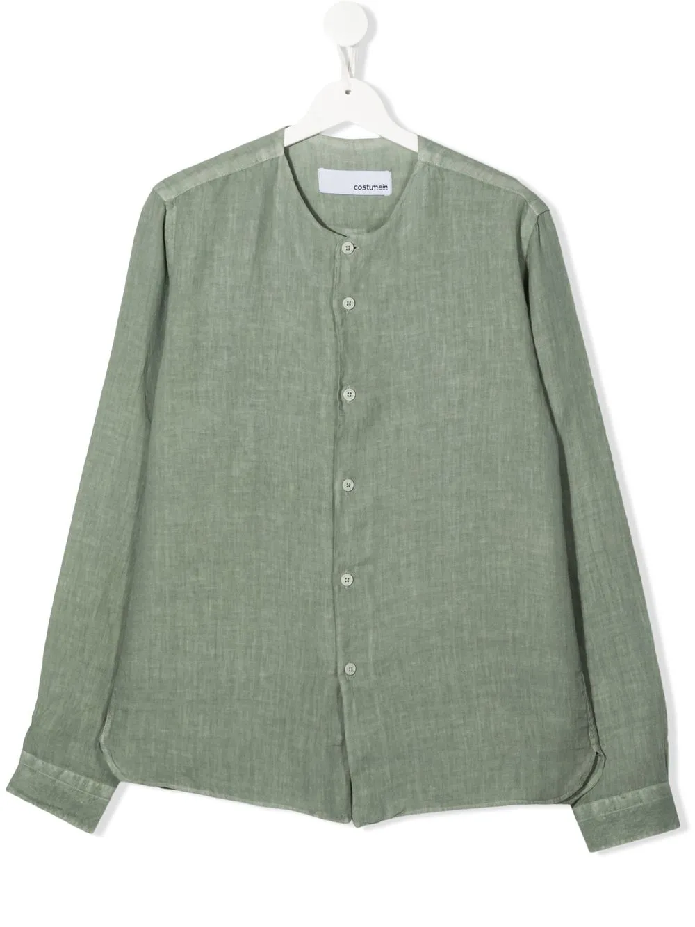 

Costumein camisa sin cuello - Verde
